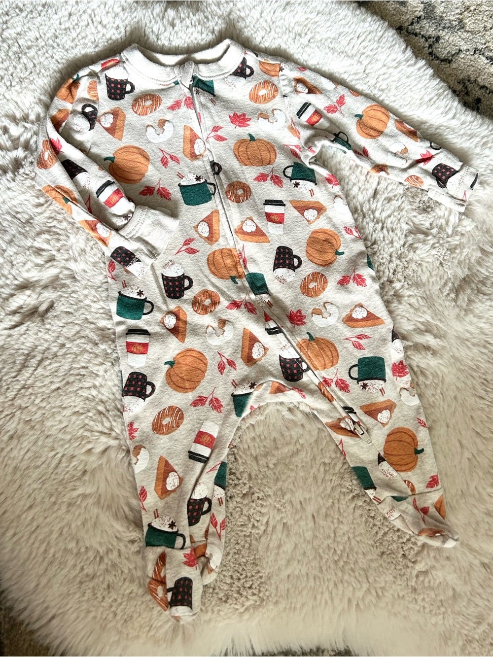 Thanksgiving baby onesie